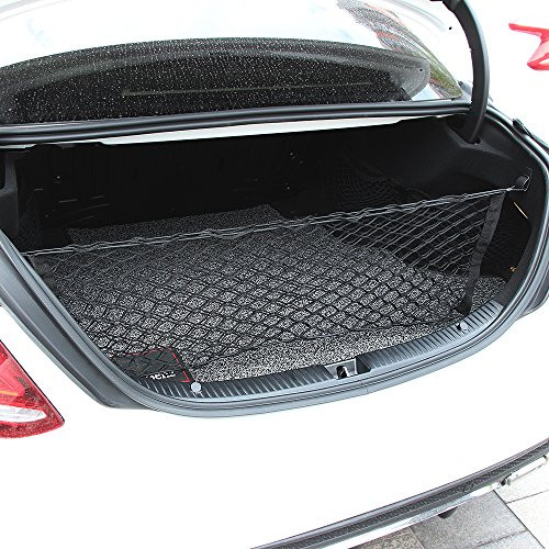 Thie2e Cargo Net Car Rear Envelope Trunk Storage Net Organizer Fit for Honda Accord 2013-2019