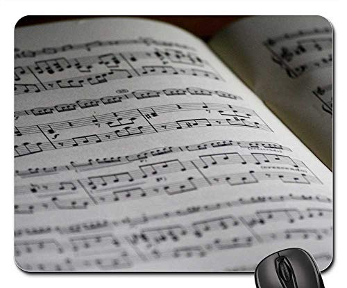 Mouse Pad - Music Sheet Notes Music Texture Piano Partition 1