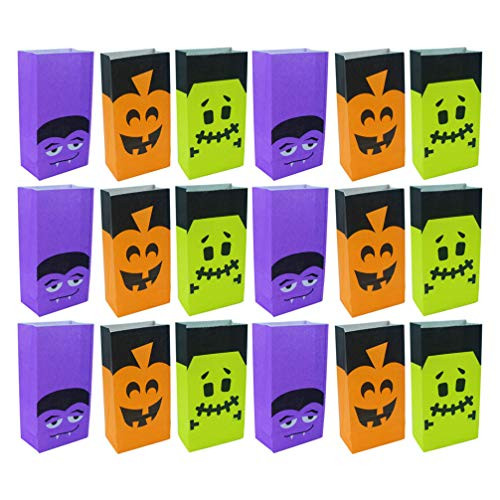 Hemoton 36Pcs Halloween Candy Bags Paper Treat Bags Clear Candy Cookie Bags for Halloween Party Supplies Goody Bags Fillers Gifts Hemoton 36Pcs Halloween Candy Bags Paper Treat Bags Clear Candy Cookie Bags for Halloween Party Supplies Goody Bags Fillers Gifts