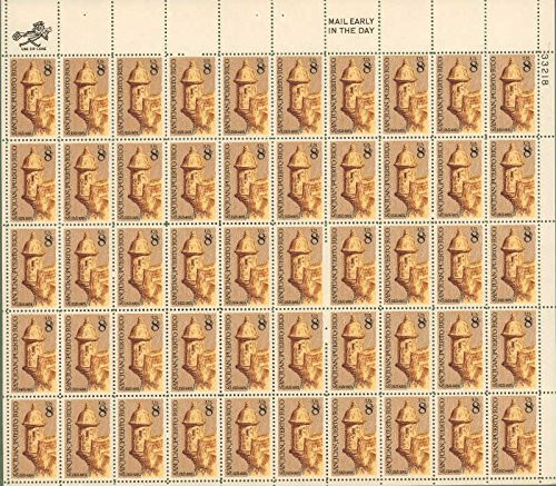 San Juan, Puerto Rico Sheet of 50 x 8 Cent US Postage Stamps Scott 1437 By USPS San Juan, Puerto Rico Sheet of 50 x 8 Cent US Postage Stamps Scott 1437 By USPS