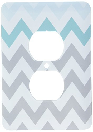 3dRose LLC lsp_119221_6 Kids Pink N Violet Butterfly 2 Plug Outlet Cover