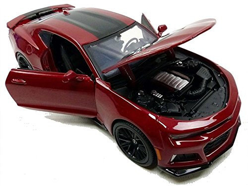 2017 Chevrolet Camaro ZL1 Burgundy 1/24 Diecast Model Car by Maisto 31512 2017 Chevrolet Camaro ZL1 Burgundy 1/24 Diecast Model Car by Maisto 31512