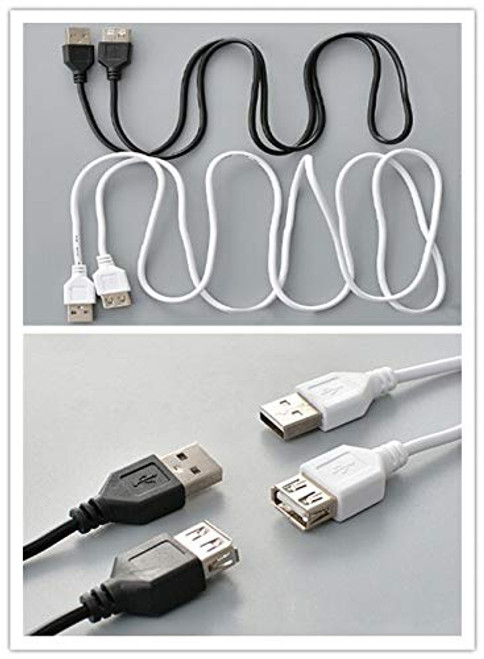 Lysee Data Cables - 1.5M High Speed USB Extension Charging Cable Cord USB 2.0 A Male to Female Extension Cable - -Color: Green, Cable Length: 1.5m- Lysee Data Cables - 1.5M High Speed USB Extension Charging Cable Cord USB 2.0 A Male to Female Extension Cable - -Color: Green, Cable Length: 1.5m-