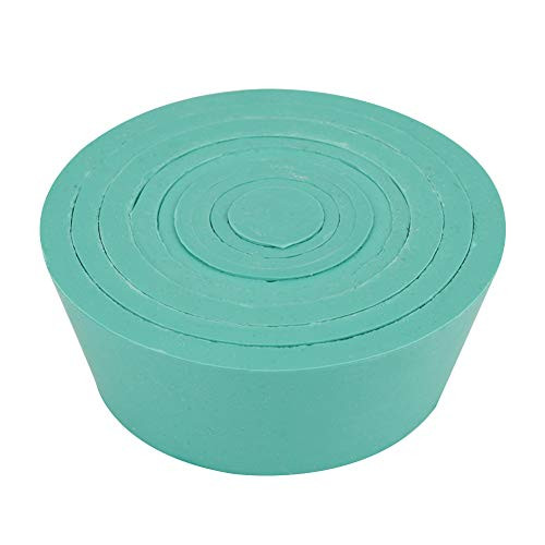 Silicone Funnel, Portable Filter Adapter Cones Rubber Stopper Buchner Silicone Funnel Flask Filtration Set