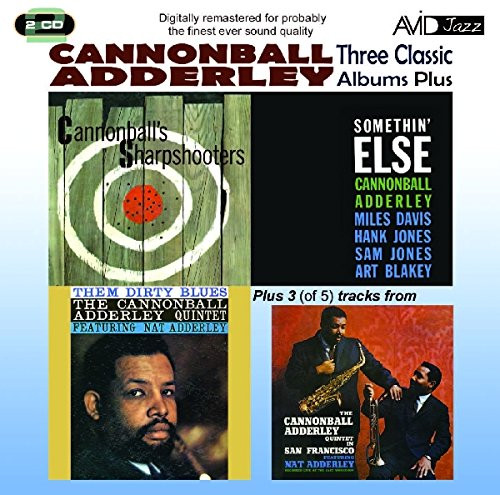 3 Classic LPs-Somethin Else/Sharpshooters/Them Dirty Blues