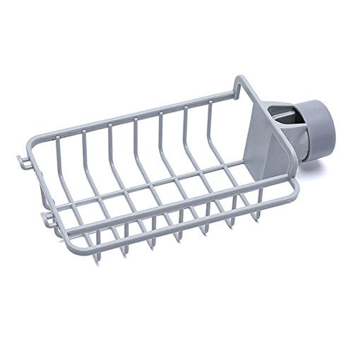 Huaheng Drain Rack Holder Storage Organizer Drying Shelf for Kitchen Sink Faucet Sponge Soap Cloth