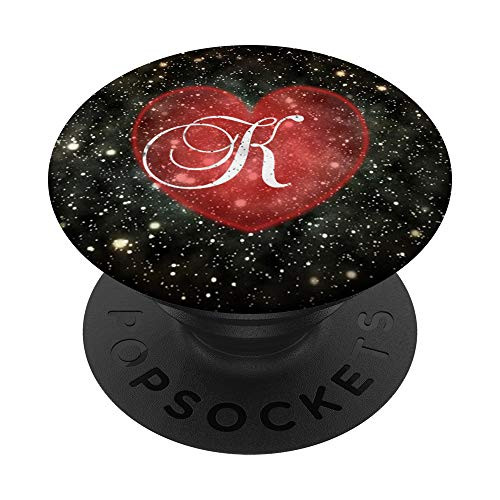 Space Heart K Stocking Stuffers Fillers Christmas Gift Girls PopSockets Grip and Stand for Phones and Tablets
