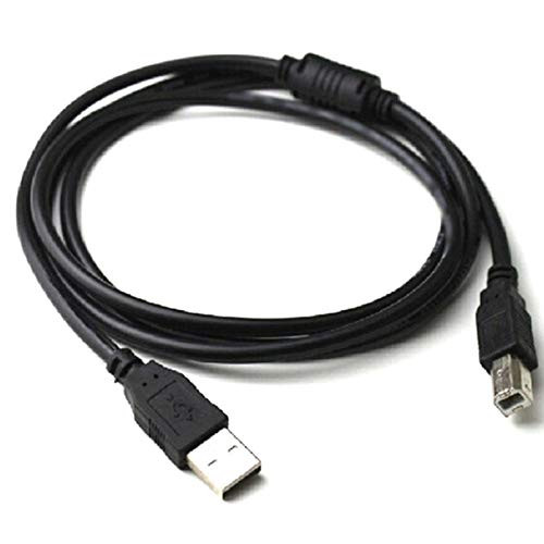 Lysee Data Cables - High Speed USB 2.0 Type A To B Male To Male Scanner Printer Cable Sync Data Charging Cord 1.5m For Printer Lead - -Cable Length: 1.5m-