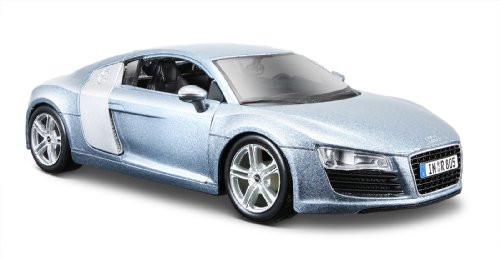 Maisto 1:24 Scale Metallic Blue Audi R8 Diecast Vehicle