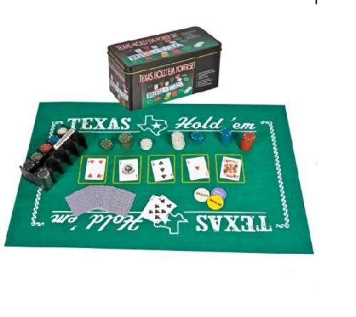Rhode Island Novelty Texas Hold 'em Poker Set