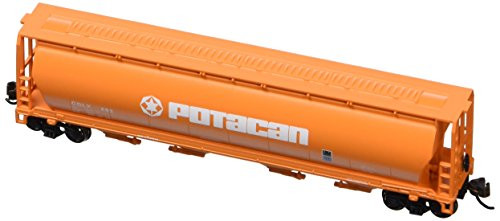 Bachmann Industries Potacan Canadian 4-Bay Cylindrical Grain Hopper Car (N Scale)
