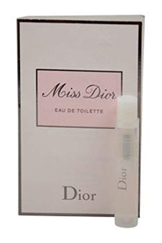 Christian Dior Miss Dior Eau de Toilette Spray for Women, Vial, Mini, 0.03 Ounce