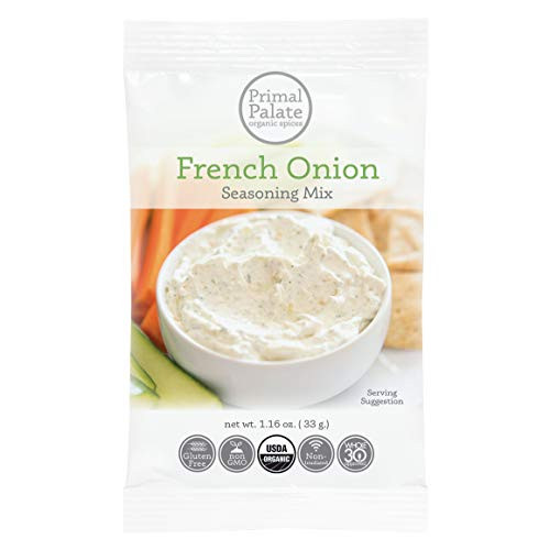 Primal Palate Certified Organic French Onion Seasoning Mix 1.16 oz Primal Palate Certified Organic French Onion Seasoning Mix 1.16 oz