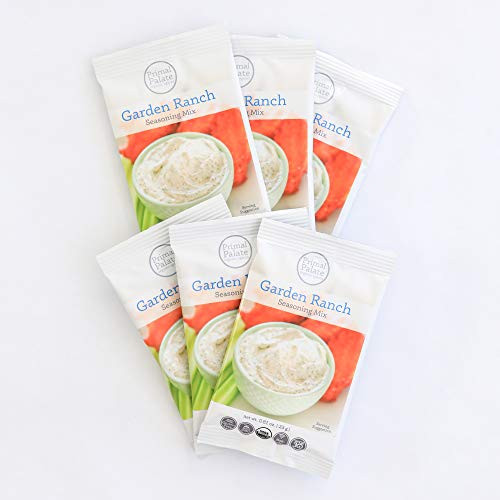 Primal Palate Certified Organic Garden Ranch Seasoning Mix 0.81 oz -6 packets- Primal Palate Certified Organic Garden Ranch Seasoning Mix 0.81 oz -6 packets-