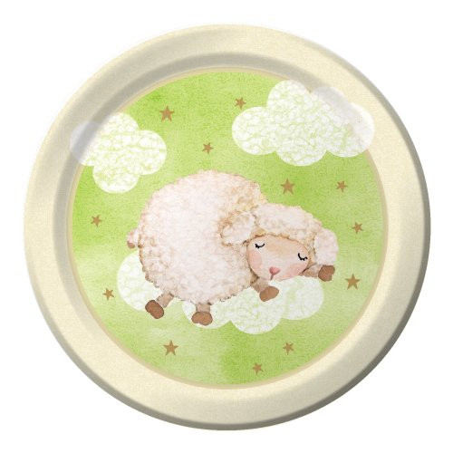 Creative Converting Baby Shower Ba Ba Baby 8 Count Paper Dinner Plates