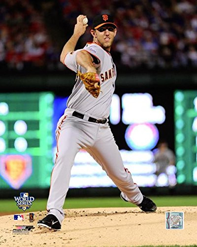 Madison Bumgarner San Francisco Giants 2010 MLB World Series Action Photo -Size: 8" x 10"-