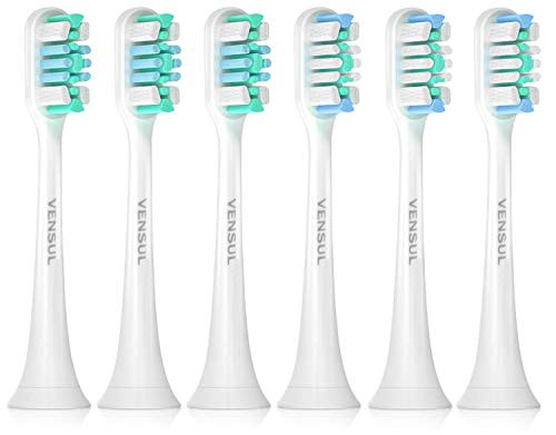 6 Pack Standard Replacement Toothbrush Heads for Philips Sonicare Electric Toothbrush Brush Heads Compatible with Sonicare DiamondClean Protectiveclean HealthyWhite FlexCare EasyClean 6 Pack Standard Replacement Toothbrush Heads for Philips Sonicare Electric Toothbrush Brush Heads Compatible with Sonicare DiamondClean Protectiveclean HealthyWhite FlexCare EasyClean