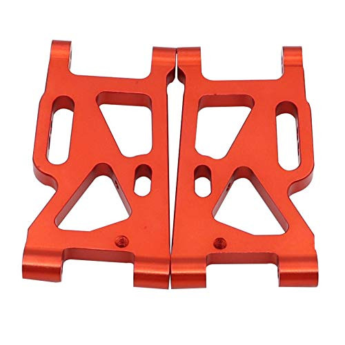 Treehobby Aluminum Alloy Front/Rear Swing Arms RC Cars Upgrade Parts for WLtoys 144001 1/14 RC Car Truck Buggy Replacement Accessories -Red- -2PCS Front Swing arms-