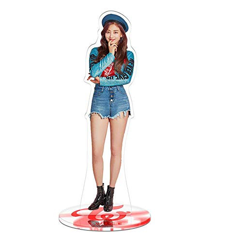 Kpop Twice Acrylic Toy Double-Side Photo Desk Stand Desk Decoration Fans Gift -jihyo 1-