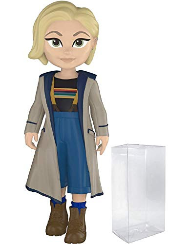 Funko Rock Candy: Doctor Who - Thirteenth Doctor Jodie Whittaker Vinyl Figure (Bundled with Pop Box Protector Case)