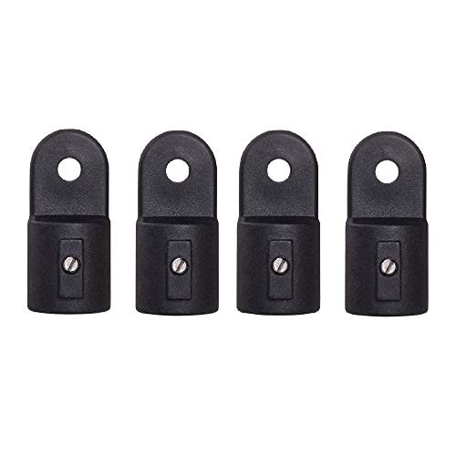 YUSOVE Boat Bimini Top Fittings Nylon Eye End Cap 7/8 Inch Marine Bimini Top Hardware Cover Cap Eye End,Pack of 4