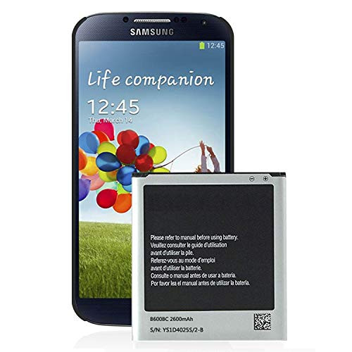 Galaxy S4 Battery,Cleantt 2600mAh Li-ion Battery Replacement for Samsung Galaxy S4, AT and T I337, Verizon I545, Sprint L720, T- Mobile M919, R970, I9500, I9505, Galaxy S4 LTE I9506