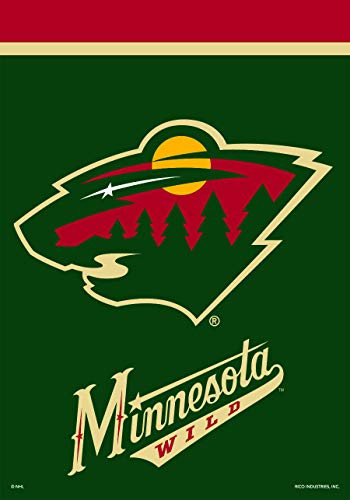 Sparo Minnesota Wild Garden Flag Hockey Licensed 12.5" x 18"