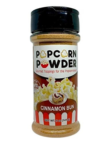 Popcorn Powder's Cinnamon Bun All Natural Topping  and  Seasoning