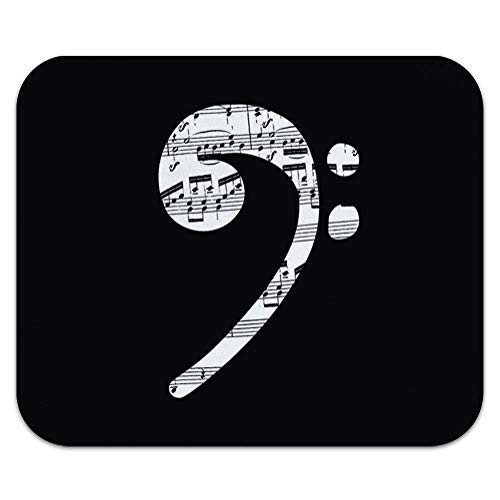 Sheet Music Bass Clef Music Mouse pad Mousepad
