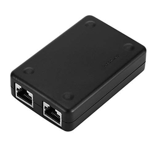 OhhGo Network Switch 2 Port RJ45 Network Switch Box Computer Ethernet Network Adapter