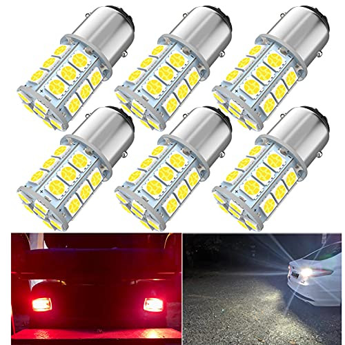 1157 Led Bulb, 12V Super Bright 2057 2357 7528 BAY15 2057A 1157A LED Bulbs for Brake Tail, Parking Lights, Pack of 6pcs 1157 Led Bulb, 12V Super Bright 2057 2357 7528 BAY15 2057A 1157A LED Bulbs for Brake Tail, Parking Lights, Pack of 6pcs