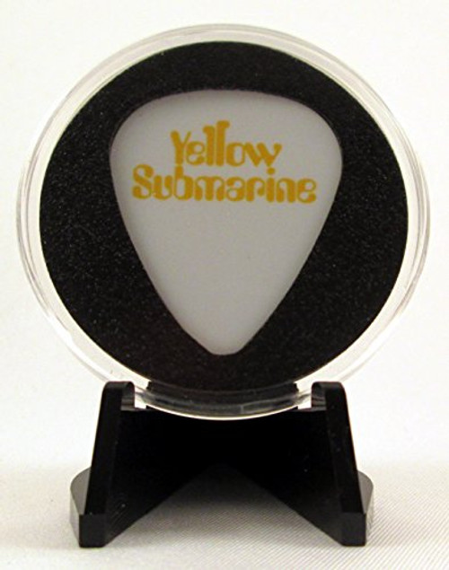 Beatles Yellow Submarine Guitar Pick -Licensed 19/26- With MADE IN USA Display Case and Easel Beatles Yellow Submarine Guitar Pick -Licensed 19/26- With MADE IN USA Display Case and Easel