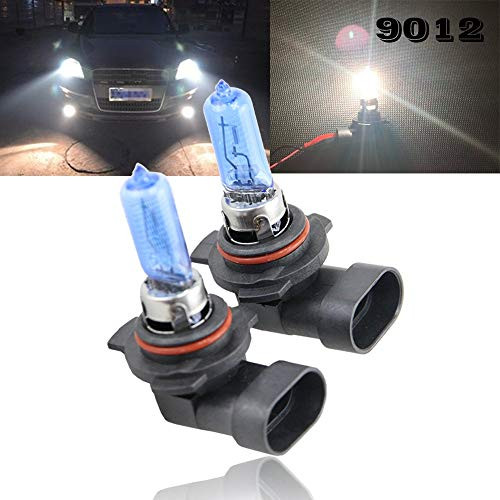 9012 Xenon White Halogen Car Light - NSLUMO HIR2 HIR 9012 12V 55W Super White Auto Bulb Replacement Halogen Light Kit For Chrysler 200 300 Ford Edge GMC -9012 12V 55W-
