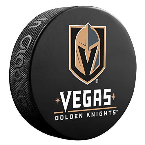 PROGUARD SPORTS NHL Licensed Vegas Golden Knights Player Ice Hockey Logo Puck