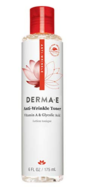 DERMA-E Anti-Wrinkle Toner w/Glycolic Acid, 6 oz -0482- DERMA-E Anti-Wrinkle Toner w/Glycolic Acid, 6 oz -0482-