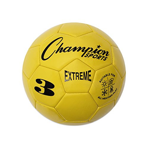 Champion Sports Extreme Series Size 5 Soccer Ball - Yellow