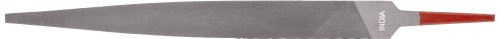 Simonds Warding Hand File, American Pattern, Double Cut, Rectangular, Coarse, 8" Length, 13/16" Width, 3/32" Thickness