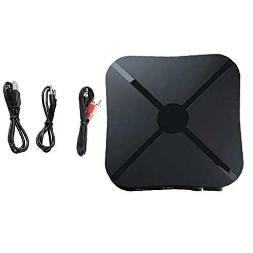 Muzrunq-Bluetooth Receiver transmiter Wireless Transmitter Receiver 2-in-1 3.5mm AUX Low Latency Audio Adapter for TV