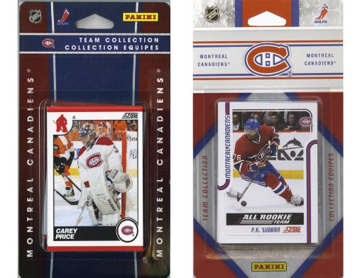 NHL Montreal Canadiens Licensed Score 2 Team Sets