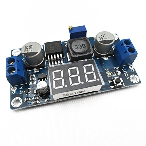 1 Piece Digital Module LM2596S high-Power Step-Down Module DC-DC Adjustable Power Supply Module with Digital Display