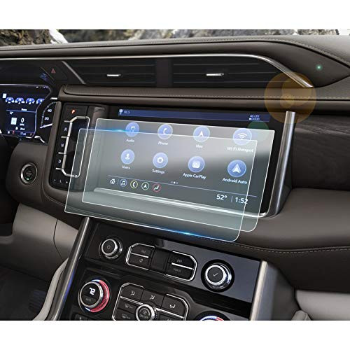 LFOTPP 2 PCS Center Touch Control Screen Protector for 2021 GMC Yukon Denal 10.2-Inch HD Crystal Clear in-Dash Navigation Infotainment Display Touch PET Plastic High Clarity Protective Film LFOTPP 2 PCS Center Touch Control Screen Protector for 2021 GMC Yukon Denal 10.2-Inch HD Crystal Clear in-Dash Navigation Infotainment Display Touch PET Plastic High Clarity Protective Film