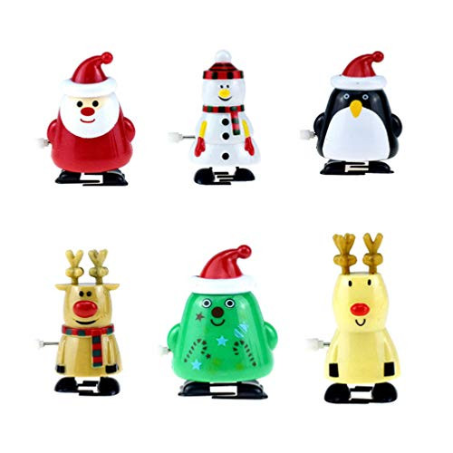 Amosfun Christmas Wind Up Toys Clockwork Toy Walking Animal Toys for Kids Holiday Xmas Party Goody Bag Filler Amosfun Christmas Wind Up Toys Clockwork Toy Walking Animal Toys for Kids Holiday Xmas Party Goody Bag Filler