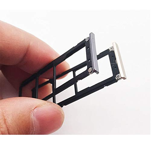 Lysee SIM Card Adapters - Sim Card Reader Holder For Xiaomi Redmi Note 5A Note5A Sim Tray Replacement Part - -Color: Gold-