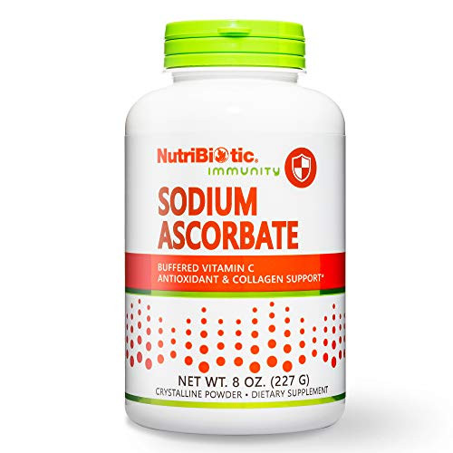 NutriBiotic - Sodium Ascorbate Buffered Vitamin C Powder, 8 oz | Vegan, Non Acidic and Easier on Digestion Than Ascorbic Acid | Essential Immune Support and Antioxidant Supplement | Gluten and GMO Free NutriBiotic - Sodium Ascorbate Buffered Vitamin C Powder, 8 oz | Vegan, Non Acidic and Easier on Digestion Than Ascorbic Acid | Essential Immune Support and Antioxidant Supplement | Gluten and GMO Free