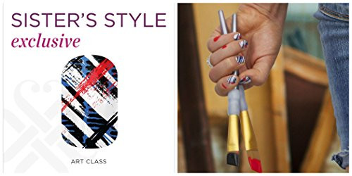 Jamberry Nail Wrap - Art Class - Half Sheet - Retired