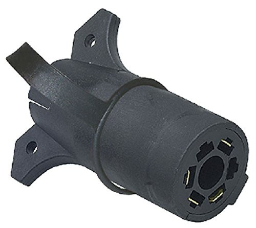 Seachoice 50-57741 adapter 7way rv style to 4flat