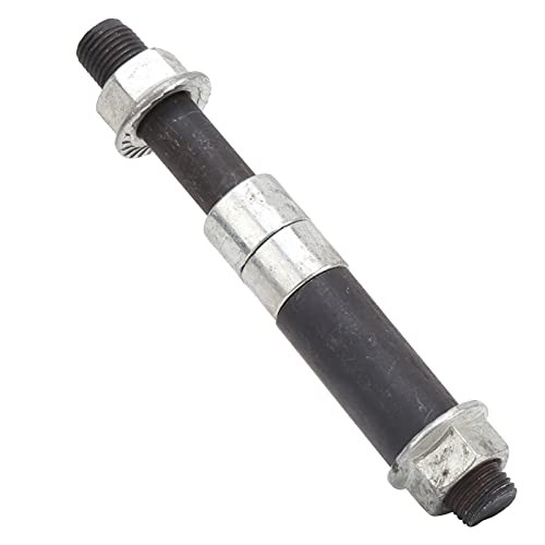 LIKJ Front Wheel Metal Axle, Simple Operation Electric Scooter Front Axle Electric Scooter Front Wheel Axle Stable Performance for 8 inch Electric Scooter