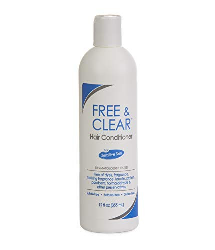 Vanicream Free  and  Clear Hair Conditioner For Sensitive Skin, Ounce Unscented 12 Fl Oz