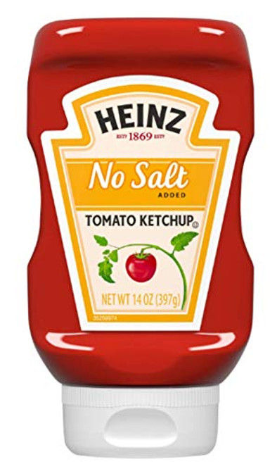 Heinz Ketchup No Salt - 14 Ounce - 2 Pack Heinz Ketchup No Salt - 14 Ounce - 2 Pack