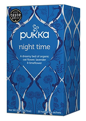 Pukka Organic Teas, Night Time, 20 Count